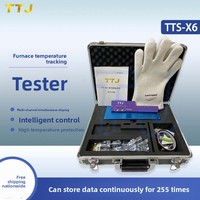 TTJBrand TTS-X6 Furnace Temperature Tester Real-Time Online Temperature Measurement 0.5 Precision 1 kW Power Reflow Soldering