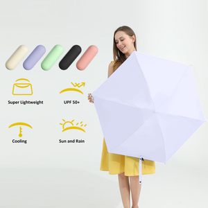 Venta caliente sol y lluvia Anti-UV Mini cápsula <span class=keywords><strong>paraguas</strong></span> pequeño <span class=keywords><strong>paraguas</strong></span> 5 veces portátil pequeño <span class=keywords><strong>paraguas</strong></span> - Product Image 4
