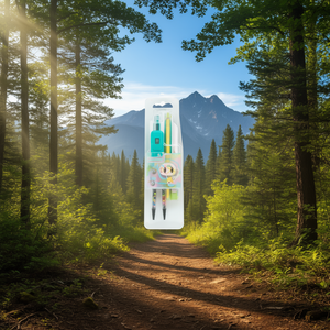 Compass Plastic Portable Handheld Type For Hiking Outdoor Activity Pointing Guide Blister Pack Simple Style - Product Image 2