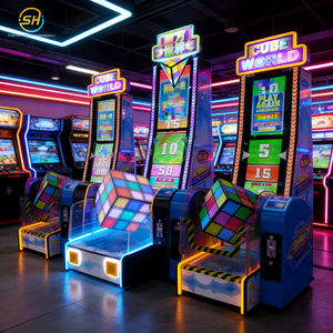 Máquina de Juego Operada con Monedas, Cube World, Máquina de Lotería y Entretenimiento con Redención de Premios - Product Image 1