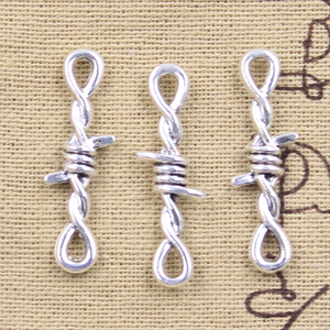 33x10mm Tiny Twisted Thorns Connectors Charms DIY Collares Pulsera Fabricación Accesorio de joyerí<span class=keywords><strong>a</strong></span> - Product Image 4
