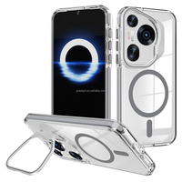 Nouveau étui de téléphone antichoc en TPU de charge sans fil magnétique Transparent TPU personnalisé pour Huawei P70 Pro Ultra