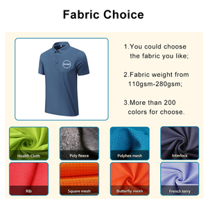 Camiseta de Golf de Alta Calidad OME, a Rayas, con Logotipo Personalizado, 100% Algodón, Secado Rápido, Lona de 250g, Uniforme para Hombre, Venta al Por Mayor - Product Image 4