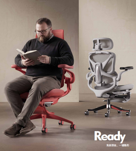 เก้าอี้สำนักงานเออร์โกโนมิกส์รุ่นใหม่ ดีไซน์หรู ผ่านการทดสอบมาตรฐาน BIFMA เก้าอี้ผู้บริหาร ปรับพนักพิงศีรษะได้ เก้าอี้ประชุมแบบตาข่าย 6D - Product Image 5