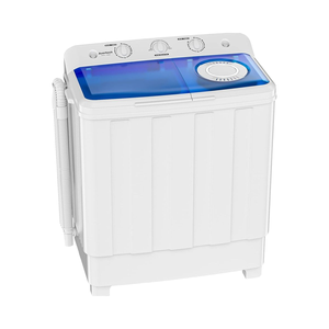 <strong>Portable</strong> 7KG Top-Load Washer 6KG Spinner Combo <strong>Mini</strong> <strong>Compact</strong> Semi-Automatic 7KG <strong>Twin</strong> <strong>Tub</strong> <strong>Washing</strong> <strong>Machine</strong> - Product Image 1