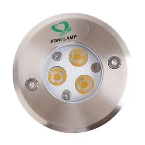 Projecteur LED encastré IP67 3W en acier inoxydable pour jardin, <span class=keywords><strong>pelouse</strong></span> et allée - Product Image 1