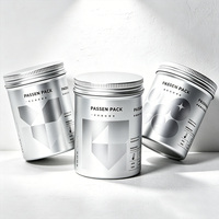 Pot en aluminium certifié qualité alimentaire 50ml 100ml 200ml 300ml 500ml, boîte hermétique en métal pour thé, café, médicaments