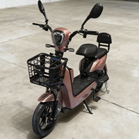 Vélo Électrique Urbain 2026 du Fabricant Chinois pour Adultes, Trottinette Électrique 48V à 3 Vitesses avec Option Cadre en Acier