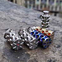 Tc4 titanium edc titanium tritium gas bouteille de signal de survie en plein air
