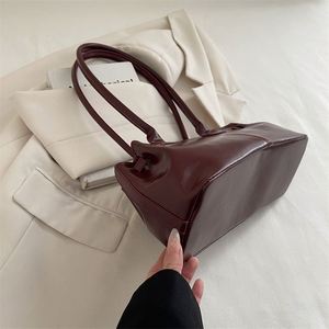Bolso de Hombro de Moda para Mujer, Bolso Tote Casual, Bolso Bandolera, Bolsos de Mano de Cuero PU - Product Image 4