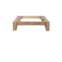 Base de canapé moderne en bois massif, durable, pour usage commercial, salle à manger, hôtel, chambre, cuisine, salon, meubles personnalisables, robustes