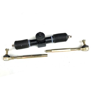 DIY Go Kart Karting Buggy Quad Bike 32CM 1,45 círculo varillas <span class=keywords><strong>de</strong></span> amarre <span class=keywords><strong>de</strong></span> Metal nueva condición ATV cremallera <span class=keywords><strong>de</strong></span> dirección caja piñón hecho <span class=keywords><strong>de</strong></span> goma - Product Image 1