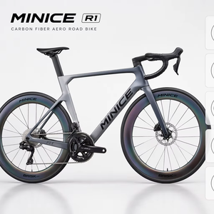 <span class=keywords><strong>Bicicleta</strong></span> de Carretera de Carbono Aero 700C, 24 Velocidades, Ligera, con Frenos de Disco Hidráulicos - Product Image 1