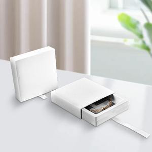 Manufacturer's <b>Square</b> Shape Magnetic Closure Printed Design Jewelry Packaging Boxes (PE Box <b>Sets</b>) for Earrings - Product Image 4