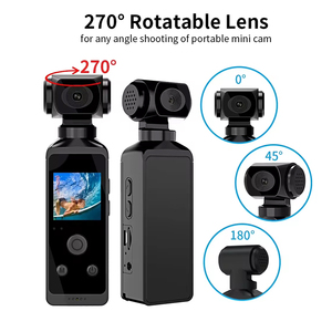 <span class=keywords><strong>Camera</strong></span> hành động với ống kính nghiêng 5k/1080p video 30m bảo vệ dưới nước 1.3inch LCD chiếu siêu thiết kế di động - Product Image 2