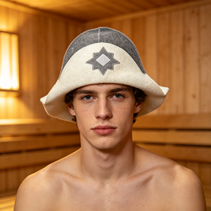 Popular en Europa y América, Cuidado del Cabello de Alta Gama, Personalizable, Suave y Cómodo, Gorro de Sauna Estilo Napoleón - Product Image 4
