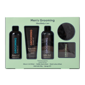 <span class=keywords><strong>Set</strong></span> Regalo da Bagno per <span class=keywords><strong>Uomo</strong></span> in Vendita, Kit di Cura con Gel Doccia, <span class=keywords><strong>Bagnoschiuma</strong></span>, Lozione Corpo, Sale da Bagno e Spugna - Product Image 6