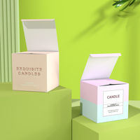 Caja de Cartón Biodegradable para Frascos de Velas, Exhibición Minorista, Caja de Papel para Frascos de Miel y Alimentos