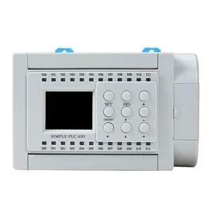 Huaqingjun 12DI 12DO 트랜지스터 출력 PLC RS485 WIFI 전화 앱 제어 스마트 홈을위한 Modbus RTU PLC 소프트웨어