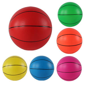 Pvc बास्केटबॉल बच्चों pvc खिलौना रंगीन छोटी पानी की गेंद बच्चों को इंफ्लेटेबल बास्केटबॉल समुद्र तट बॉल - Product Image 2