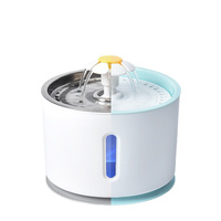 Fontaine à eau intelligente grande capacité pour animaux de compagnie, vente en gros, avec filtration automatique, eau fraîche, écologique