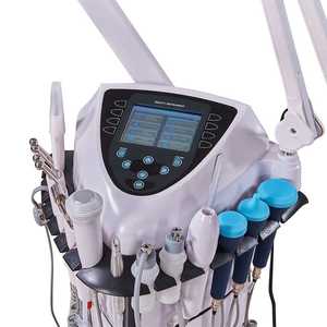 Appareil <span class=keywords><strong>professionnel</strong></span> 9-en-1 d'hydro-oxygénation pour le <span class=keywords><strong>visage</strong></span>, qualité salon, hydro-facial, dermabrasion et nettoyage multifonctionnel - Product Image 2