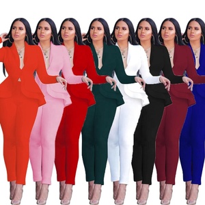 Encuentre el mejor fabricante de trajes sastre dama elegantes y trajes  sastre dama elegantes para el mercado de hablantes de spanish en alibaba.com
