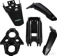Kit de carénage de protection latérale en fibre de carbone pour Surron Light Bee X, personnalisable OEM/ODM, vente en gros, usine professionnelle