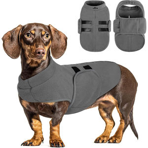 Hoodie chaud en peluche pour chien, manteau en polaire épais pour chiens de taille moyenne à grande, rétrieur, <span class=keywords><strong>labrador</strong></span>, vêtements d'extérieur pour temps froid - Product Image 1