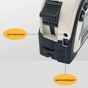 جهاز قياس المسافة بالليزر ذكي بدقة عالية يصل إلى 40 متر مع شريط قياس رقمي فولاذي 5 أمتار - Product Image 3
