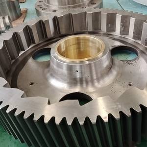 เฟืองรัตเช็ตเหล็กกล้าสำหรับเครื่องยกในโรงสีเหล็กที่ผ่านกระบวนการผลิตในโรงงาน  ผิวฟันขนาดใหญ่ ความแข็งปานกลาง - Product Image 5