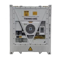 Thermo King 40ft Gekoelde Container -18 ℃ ~-40 ℃ Reefer Container Vers Fruit Groente Transport In Shanghai Port Te Koop