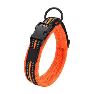 Adjustable Heavy Duty Soft Polyester Webbing Solid Pattern Ribbons Training Unique Private Label Wholesale Fancy <b>Dog</b> <b>Collars</b> - Product Image 1