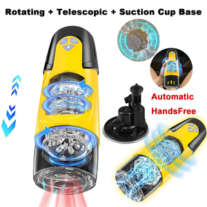 Masturbador Masculino Automático con Copa Telescópica Giratoria y Movimiento de Empuje a <span class=keywords><strong>Precio</strong></span> Económico - Product Image 1