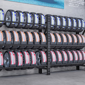 Có thể điều chỉnh 3-Tier Heavy-Duty thép <span class=keywords><strong>rack</strong></span> hiển thị bolt-miễn phí xe lốp lưu trữ giá đưa đón giá nhà để xe kệ cho kho sử dụng - Product Image 5