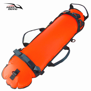 Bouée de plongée gonflable avec drapeau de signalisation pour la sécurité des plongées sous-marines - Product Image 2