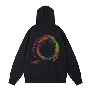Sudadera con capucha para <span class=keywords><strong>hombre</strong></span> con estampado de coches, cremallera completa, estilo moderno y funcional, hombros caídos, personalizable - Product Image 2
