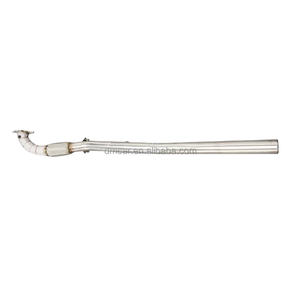 Convient pour Volkswagen <span class=keywords><strong>Golf</strong></span> 6 <span class=keywords><strong>GTI</strong></span> 2.0T 2004-2005 <span class=keywords><strong>Downpipe</strong></span> droit, tuyau d'échappement haute performance - Product Image 2
