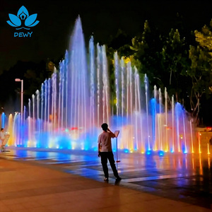 Fontaine musicale <span class=keywords><strong>de</strong></span> luxe pour extérieur DEWY, fontaine <span class=keywords><strong>de</strong></span> danse musicale commerciale avec projection laser, acier inoxydable durable et résistant à l'eau - Product Image 6