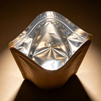 Sachet Doypack Personnalisé pour Viande Séchée (Bœuf, Porc) – Sac Mylar Imprimé Qualité Alimentaire, Étanche, Anti-Odeur, avec Fenêtre Transparente et Fermeture Ziplock