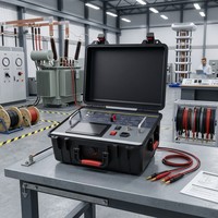 Testeur de perte diélectrique Tan Delta pour transformateurs, adapté à la mesure des pertes diélectriques des transformateurs, des condensateurs, etc.