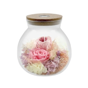 Luce Led Rose conservate prezzo ragionevole conservato <span class=keywords><strong>rosa</strong></span> In cupola di vetro per la ragazza donna <span class=keywords><strong>rossa</strong></span> regalo di san valentino - Product Image 5