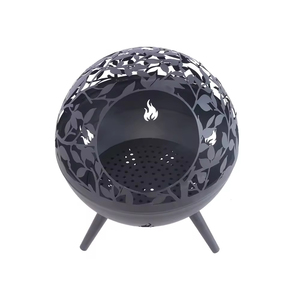 Quemador de obra de arte personalizado de 20 pulgadas para exteriores, cuencos esféricos portátiles decorativos para fogatas - Product Image 2