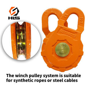 Polea de cabrestante de fuerza de rotura mínima de 25000 libras, accesorios todoterreno, polea de cabrestante de 10 toneladas, polea de cabrestante de bloque de arranque forjado por caída - Product Image 2