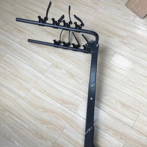 <span class=keywords><strong>Porte</strong></span>-<span class=keywords><strong>vélos</strong></span> arrière pliable en acier robuste pour voiture, capacité de charge de 100 kg, pour <span class=keywords><strong>4</strong></span> <span class=keywords><strong>vélos</strong></span> de route - Product Image 2