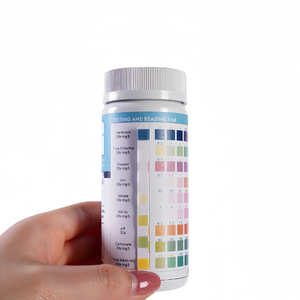 Bandelettes de test de qualité de l'<span class=keywords><strong>eau</strong></span> <span class=keywords><strong>9</strong></span> en 1 <span class=keywords><strong>9</strong></span> paramètres Test de papier de test de l'<span class=keywords><strong>eau</strong></span> <span class=keywords><strong>Ph</strong></span>, chlore et support de dureté - Product Image 4
