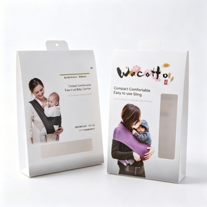 Boîte d'emballage pliable en PP blanc en gros pour vêtements, boîtes en plastique PET PVC PP transparentes recyclables imprimées sur mesure - Product Image 2