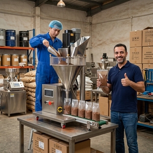 Machine <span class=keywords><strong>de</strong></span> remplissage <span class=keywords><strong>de</strong></span> poudre industrielle <span class=keywords><strong>pour</strong></span> <span class=keywords><strong>lessive</strong></span> et système d'ensachage <span class=keywords><strong>de</strong></span> poudre nettoyante - Product Image 1