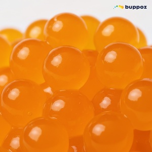 Mango Popping Boba en Cubeta de 2.1kg, Halal, HACCP, para Tiendas de Té de Burbujas y Té con Leche, OEM - Product Image 5