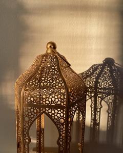 Tempat lilin lentera gantung besar Boho orientalis Timur Tengah Maroko - Product Image 6